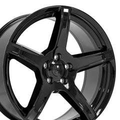 22x9.5 Replica Wheel DG22 fits Jeep Grand Cherokee - Gloss Black