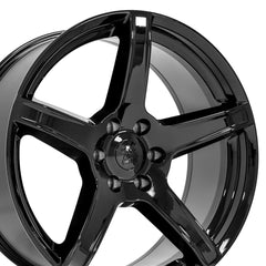 22x9.5 Replica Wheel DG22 fits Ram 1500 - Gloss Black