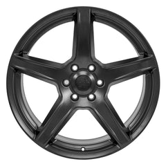 22x9.5 Replica Wheel DG22 fits Ram 1500 - Satin Black