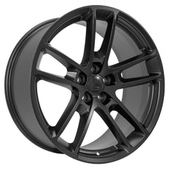 20x9 Replica Wheel DG23 fits Dodge Challenger - Satin Black