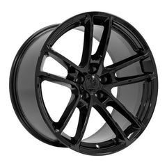 20x10 Replica Wheel DG23 fits Dodge Challenger - Gloss Black