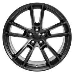20x10 Replica Wheel DG23 fits Dodge Challenger - Satin Black