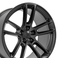 20x10 Replica Wheel DG23 fits Dodge Challenger - Satin Black