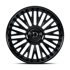 Dolce Luxury Lusso 24x10 6x139.7 +35et 66.6 Gloss Black Wheel