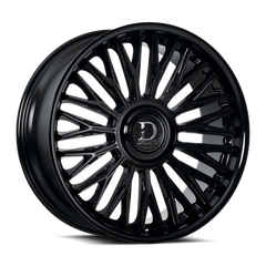 Dolce Luxury Lusso 22x9.5 6x139.7 +30et 66.6 Gloss Black Wheel