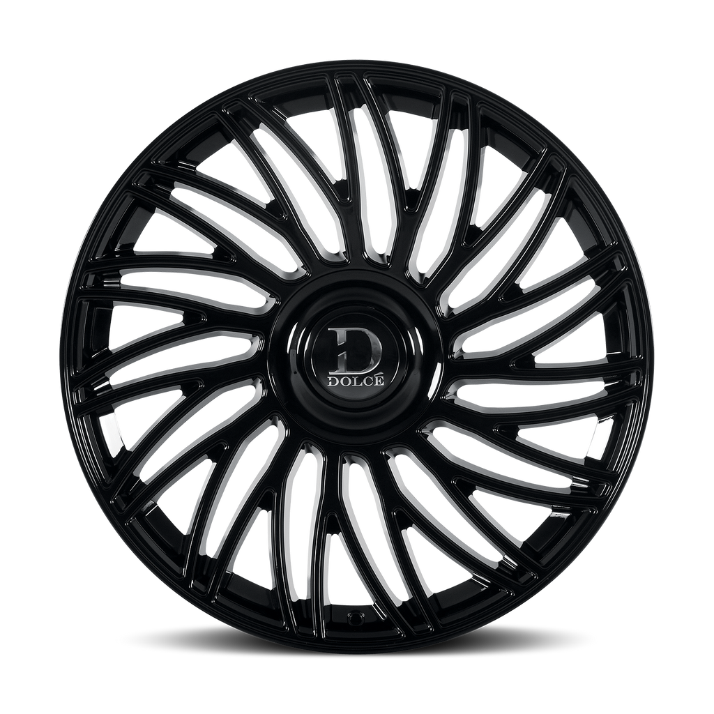 Dolce Luxury Sesto 24x10 6x139.7 +35et 66.6 Gloss Black Wheel
