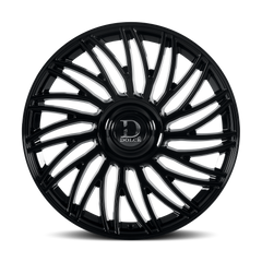Dolce Luxury Sesto 24x10 6x139.7 +35et 66.6 Gloss Black Wheel