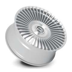 Dolce Luxury Trento 22x9.5 6x135/6x139.7 +35et 106.2 Glossy Silver Brush Face Wheel