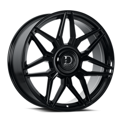 Dolce Luxury Verona 24x10 6x139.7 +35et 66.6 Gloss Black Wheel