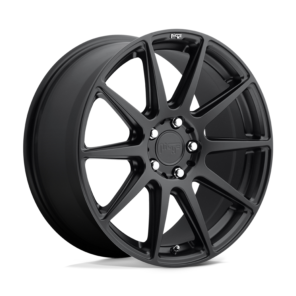 20X9 MATTE BLACK 35MM Niche 1PC Wheel