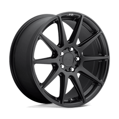20X10 MATTE BLACK 40MM Niche 1PC Wheel
