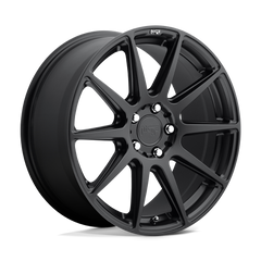 18X8 MATTE BLACK 40MM Niche 1PC Wheel