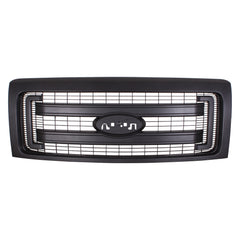 FRONT GRILLE -  FOR XL MODELS -  TEXTURED BLACK WITH 2 BLACK BARS -  WILL
