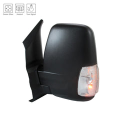 DRIVER SIDE POWER DOOR MIRROR -  SHORT ARM -  FOR MEDIUM/HIGH ROOFS
