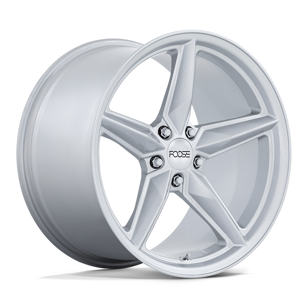 20X11 GLOSS SILVER 50MM Foose 1PC Wheel