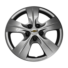 WHEEL COVER -  15 INCHES -  5 SPOKE -  NA STUD/LUG -  ALL PAINTED SILVER