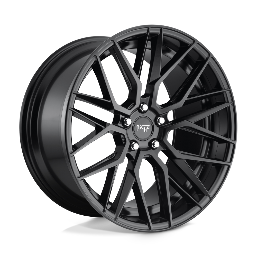 20X9 MATTE BLACK 35MM Niche 1PC Wheel