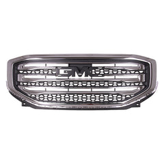 FRONT GRILLE -  FOR SL AND SLE BASE MODELS -  CHROME FRAME AND BARS/BLACK