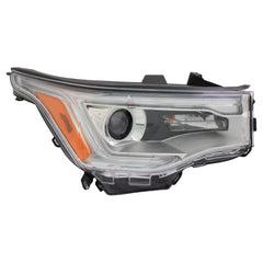PASSENGER SIDE HALOGEN HEADLIGHT ASSEMBLY -  WITH LED DAYTIME RUNNING