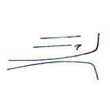DRIP RAIL MOLDING SET -  6 PIECES - FOR 2-DOOR SEDAN AND HARDTOP WITHOUT