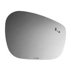 Burco - Driver Side View Mirror W Blind Spot For Ford Mustang Mach E Lh Flat Bldspt Fitover - 4843B