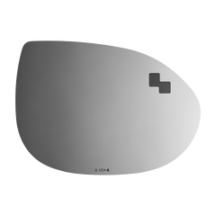Burco - Driver Side View Mirror W Blind Spot For Mazda 6 Lh Flat Bldspt E C Fitover
