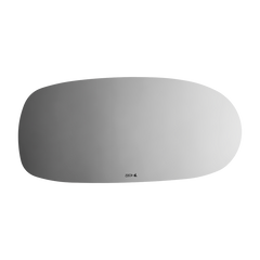 Burco - Driver Side View Mirror For Chevrolet Corvette Lh Flat E C Fitover