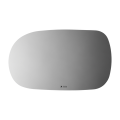 Burco - Driver Side View Mirror For Nissan 240Sx Lh Flat