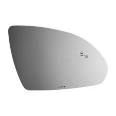 Burco - Driver Side View Mirror W Blind Spot For Kia Optima Lh Flat Bldspt Fitover