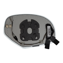 Burco - Driver Side View Mirror Heated Signal W Mount For Heated Cadi Chev Gmc Truck Lh Flat Signal Rsg