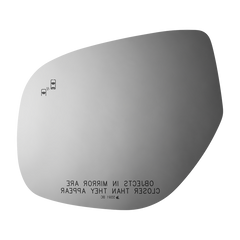 Burco - Passenger Side View Mirror W Blind Spot Cross Path For Mitsubishi Outlander Rh Convex Bldpst Crspth Fitover