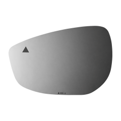 Burco - Driver Side View Mirror Heated W Blind Spot For Mazda 3 Lh Flat Bldspt E C Fitover - 4885B