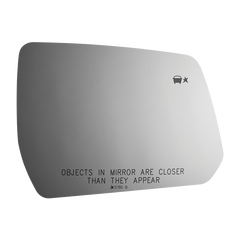 Burco - Passenger Side View Mirror W Blind Spot For Chevrolet Traverse Rh Convex Bldspt Fitover