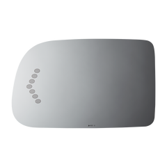 Burco - Driver Side View Mirror W Signal For Chev Silverado Sierra Telescoping Lh Flat Signal Fitover - 4001S
