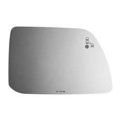 Burco - Driver Side View Mirror W Blind Spot Cross Path For Ford Edge Mkx Lh Flat Bldspt Crspth Fitover - 4453BC