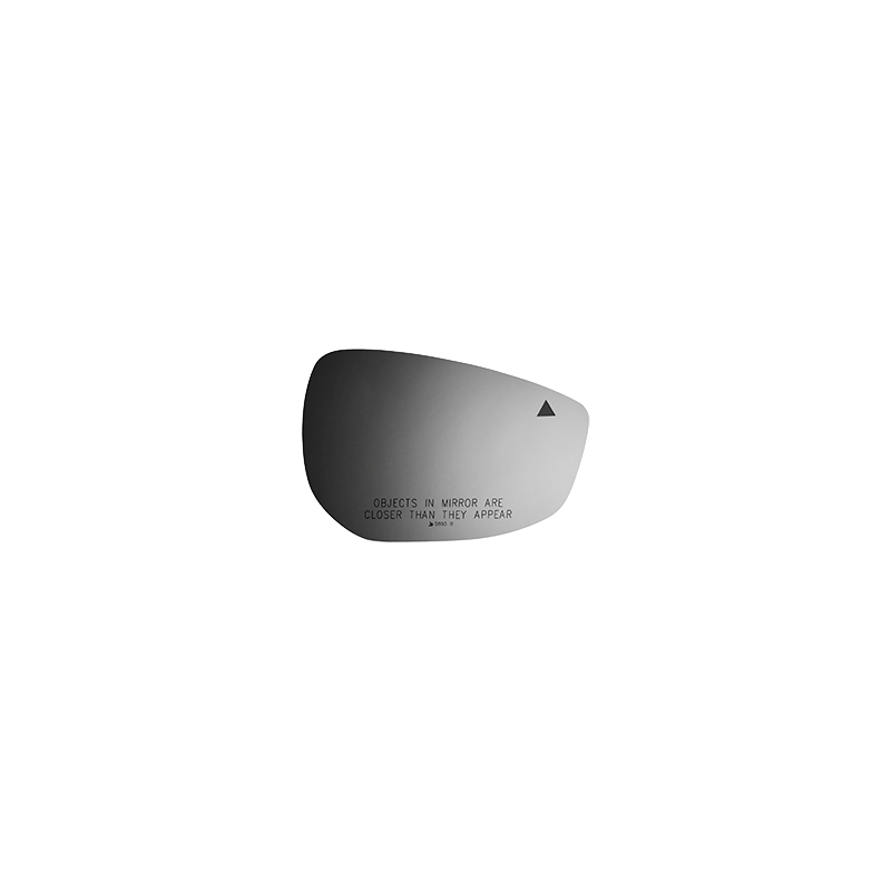 Burco - Passenger Side View Mirror Heated W Blind Spot For Mazda 3 Rh Convex Bldspt Fitover - 5893B