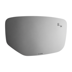 Burco - Driver Side View Mirror W Blind Spot For Acura Ilx Lh Flat Bldspt Fitover