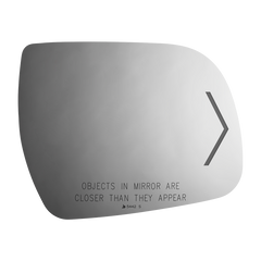 Burco - Passenger Side View Mirror W Signal For Toyota Sienna Rh Convex Signal E C Fitover