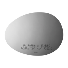 Burco - Passenger Side View Mirror For Mini Cooper Rh Convex E C Fitover