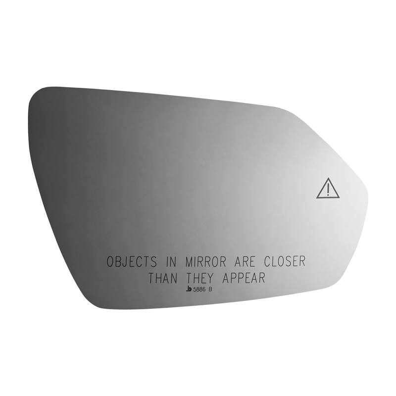 Burco - Passenger Side View Mirror Heated W Blind Spot For Hyun Elantra Rh Convex Bldspt Fitover - 5886B