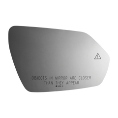 Burco - Passenger Side View Mirror Heated W Blind Spot For Hyun Elantra Rh Convex Bldspt Fitover - 5886B