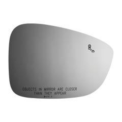 Burco - Passenger Side View Mirror W Blind Spot For Honda Accord Rh Convex Bldspt Fitover