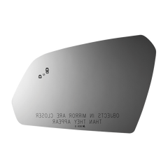 Burco - Passenger Side View Mirror W Blind Spot For Hyundai Sonata Rh Convex Bldspt Fitover - 5806B