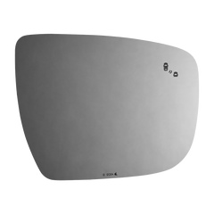 Burco - Driver Side View Mirror W Blind Spot For Niss Frontier Lh Flat Bldspt Fitover