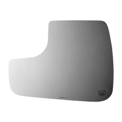 Burco - Driver Side View Mirror Heated For Heated Ram 1500 Lh Lower Flat