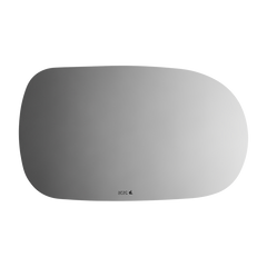 Burco - Driver Side View Mirror For Nissan 240Sx Lh Flat