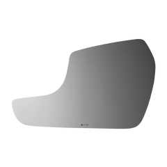 Burco - Driver Side View Mirror For Hyundai Veloster Lh Lower Flat