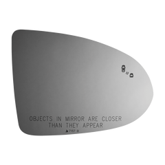 Burco - Passenger Side View Mirror Heated W Blind Spot For Hyun Sonata Rh Convex Bldspt Fitover
