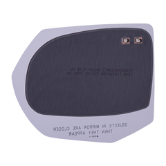 Burco - Passenger Side View Mirror Heated For Heated Chev Suburban Tahoe Rh Convex