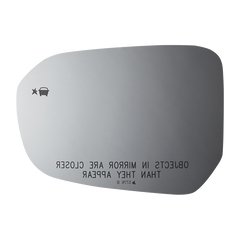 Burco - Passenger Side View Mirror W Blind Spot For Chevrolet Volt Rh Convex Bldspt Fitover